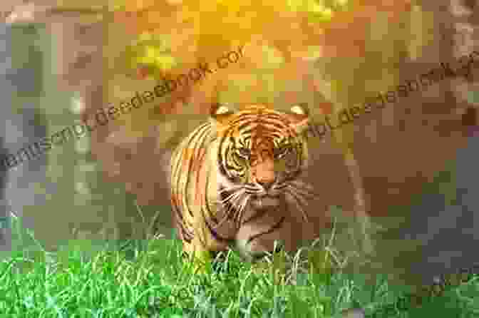 A Majestic Tiger Prowling Through The Indian Jungle Banyan Tree Adventures: Travels In India
