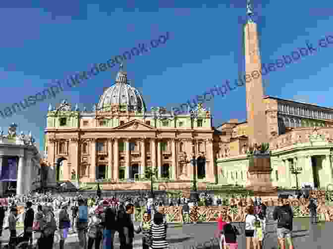 A Majestic View Of St. Peter's Basilica In Vatican City Jewels Of Italy : Vatican Roman Colosseum Florence (Inspirational Quotes With Original Photos)