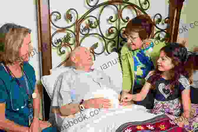 A Photo Of A Patient In Hospice Care. The Last Hours Of Their Lives