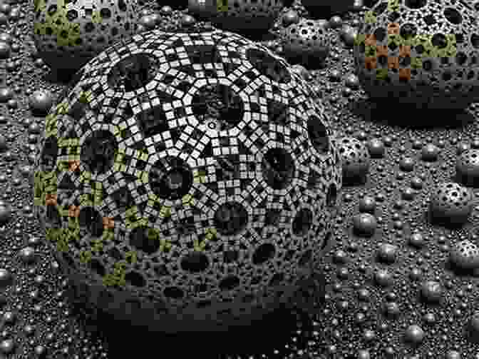 A Spherical Sculpture With Intricate Geometric Patterns, Showcasing Mcmanus' Precision Spheres (3 D Shapes) Joshua McManus