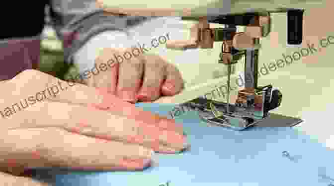 A Woman Sewing A Dress On A Sewing Machine Stitch: Inspiring Ideas With Needles And Thread