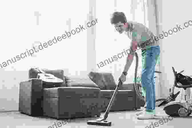 A Young Boy Vacuuming The Living Room With A Big Smile I Do Chores (Children S Easy Readers)