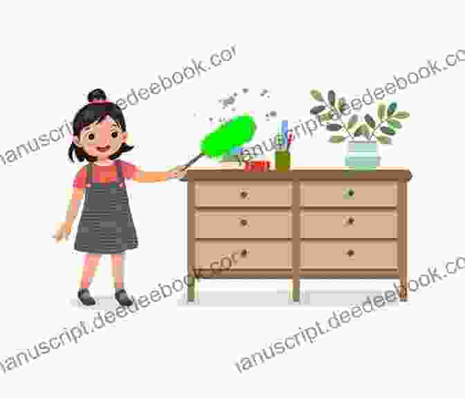 A Young Girl Dusting Furniture With A Feather Duster I Do Chores (Children S Easy Readers)