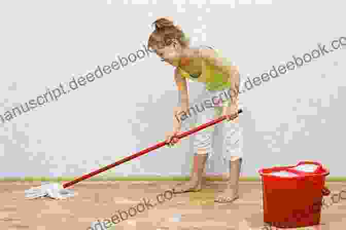 A Young Girl Mopping The Floor With A Smile On Her Face I Do Chores (Children S Easy Readers)