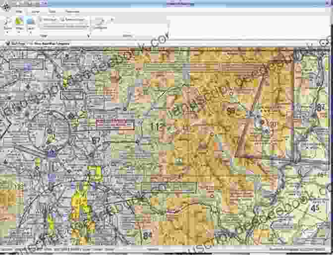 Aeronautical Chart With Colored Terrain Aeronautical Chart User S Guide Complete Edition: Aeronautical Information Services (Color)