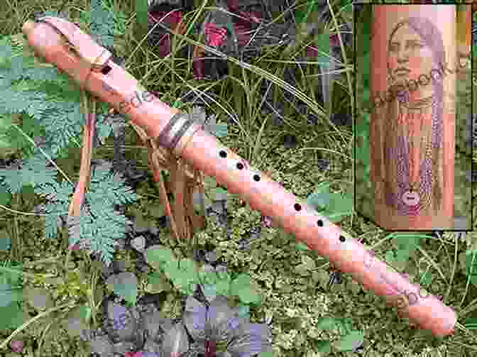 An Image Of A Native American Style Flute, Adorned With Intricate Carvings And A Flowing Feather Centerpiece. Learn To Play The Native American Style Flute: Discover Your Heartsong