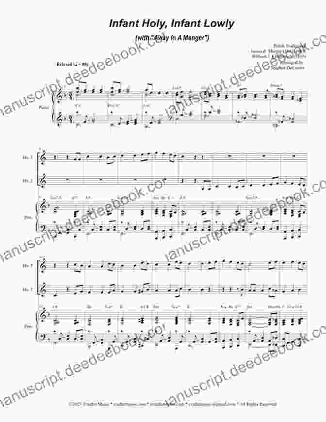 Away In A Manger Christmas Duet For French Horn 25 Christmas Duets For French Horn In F VOL 2: Easy For Beginner/intermediate