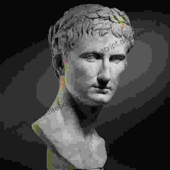 Bust Of Augustus, The First Roman Emperor, With A Laurel Wreath Symbolizing His Divine Status The Achievements Of The Deified Augustus: Res Gestae Divi Augusti
