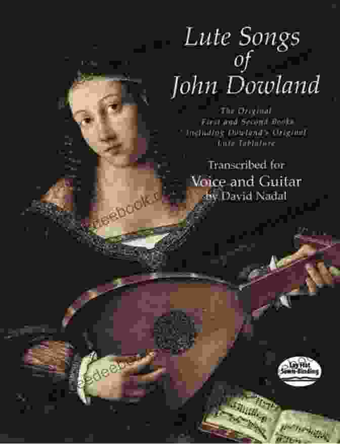 Cover Of The Dowland Lute Book Renaissance For Guitar: Masters In TAB: Easy To Intermediate Lute Solos Transcribed For Guitar