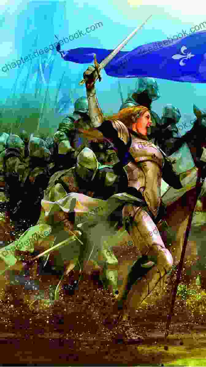 Joan Of Arc Leading The French Army Into Battle French Legends: The Life And Legacy Of Joan Of Arc