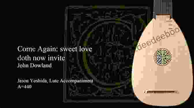 Lute Accompaniment Of 'Come Away, Come Sweet Love' The Lute Songs Of John Dowland Made Easy For Flute And Guitar