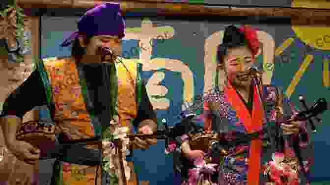 Okinawan Musicians Performing During A Traditional Religious Ritual. Nenes Koza Dabasa: Okinawa In The World Music Market (33 1/3 Japan)