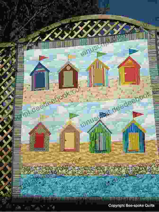 Romance By The Sea Quilting Bee Tea Shop With A Charming Coastal Facade Adorned With Flowers And A Cozy Tea Room The Quilting Bee: A Romance By The Sea (Quilting Bee Tea Shop 1)