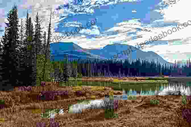Serene Landscape Of The Rocky Mountains With Towering Peaks, Alpine Meadows, And A Tranquil Lake Calm In The Mountain Storm (Call Of The Rockies 9)