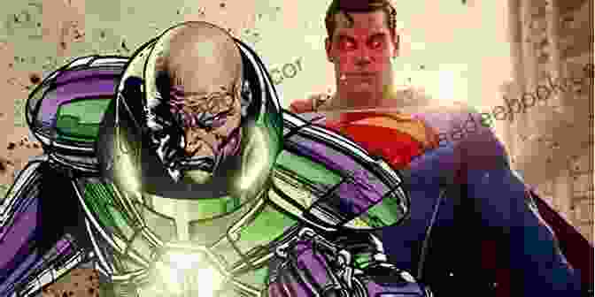 Superman Facing Off Against His Nemesis, Lex Luthor Superman: An Origin Story (DC Super Heroes Origins)