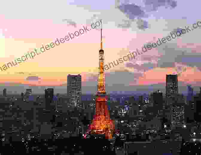 Tokyo Tower Is One Of The Most Iconic Landmarks In Tokyo. LOOKING AT TOKYO FROM THE TOP OF TOWER
