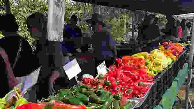 Vendors At A Farmers Market Promoting Sustainable Practices Fun At The Farmers Market (A Farmers Market Adventure 1)