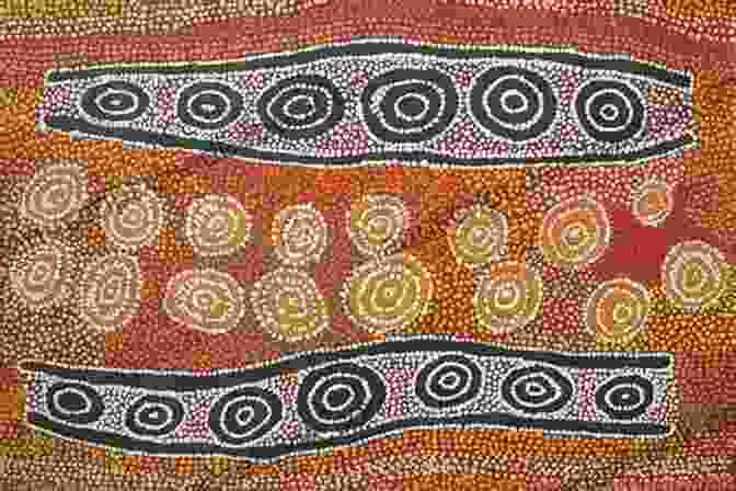 Vibrant Indigenous Artwork Depicting Dreamtime Stories And Symbols People And Change In Indigenous Australia