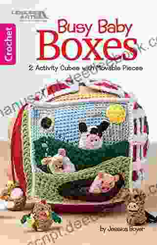 Busy Baby Boxes: 2 Activity Cubes With Movable Pieces (Crochet)