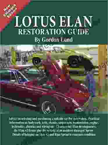 Lotus Elan Restoration Bible Gordon Lund